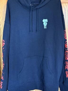 The White Stripes Merch - Elephant Album - 20th Anniversary Black Sweatshirt